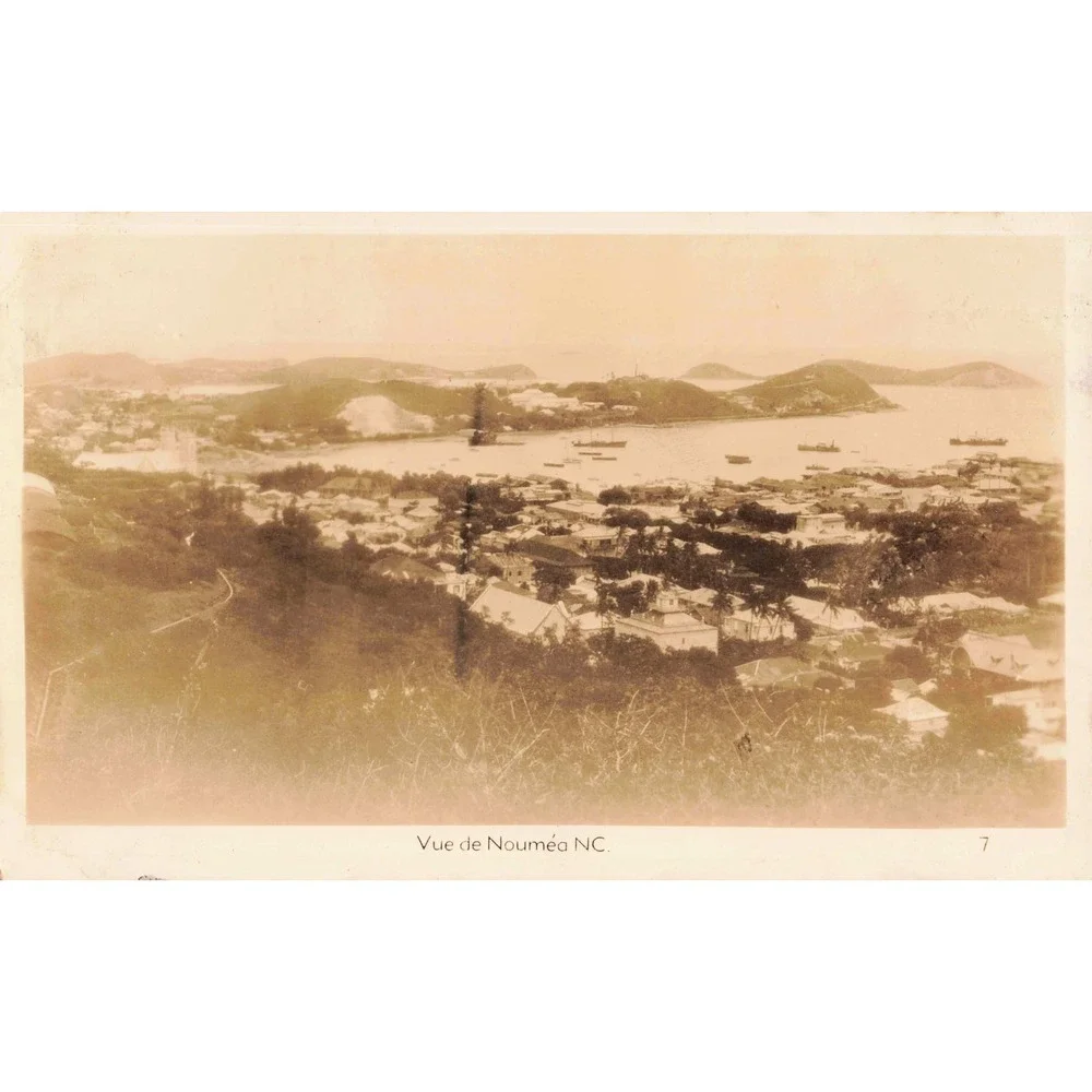 Full Set of 20 Vintage 1940's RPPC from New Caledonia - See Photos! Postcards - Picture 13 of 16